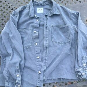 Zara jeans jacket